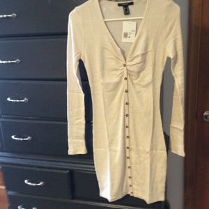 Forever 21 size M color beige dress